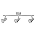 LEDVANCE 4058075540569 LED Spot Brushed Silver GU10 3 X 2.6W 2700K Warm White