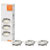 LEDVANCE 4058075617780 LED Spot Set Recess Simple Dim 3X4.9W 2700K WH Warm White