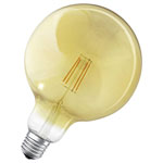 LEDVANCE 4058075729247 Smart+ Filament Globe Dimm 6W 824 230V Gold E27 Comfrt WW