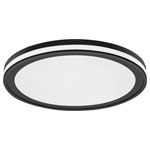 LEDVANCE 4058075573833 Smart+ Orbis Ceiling Circle Blk 460mm RGB + TW