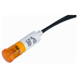 R-TECH 420003 9mm 240V Amber Neon Indicator Leads