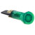R-TECH 420020 Neon indicator light, round, green, 240V, T120