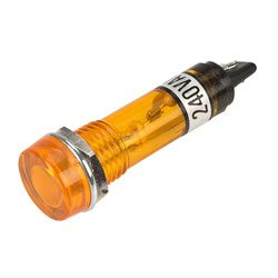 TruOpto AMBER 240V Panel Neon Indicator