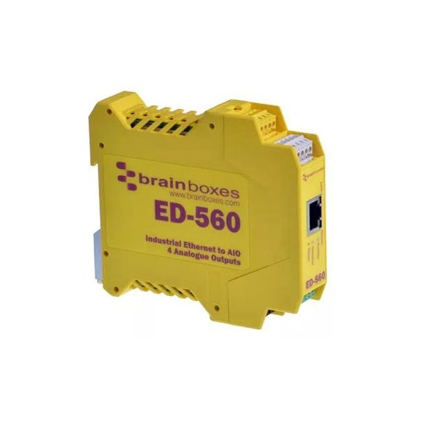  ED-560 Industrial Ethernet to AI0 4 Analogue Outputs