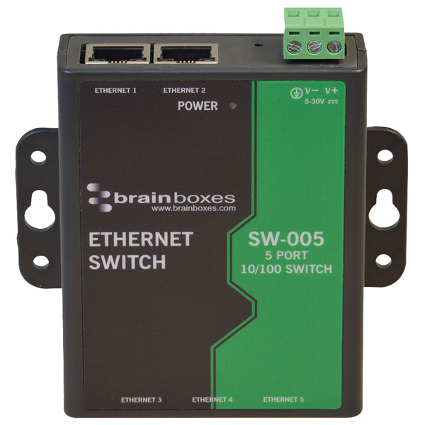  SW-005 5 Port Unmanaged Ethernet Switch Wall Mountable