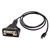 BRAINBOXES US-735 1 Port Industrial RS-232 USB-C to Serial Adapter