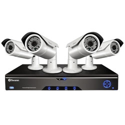 Swann HDR4-8200 4 Channel 1080p SDI Digital Video Recorder & 4 x SHD-870 Cameras