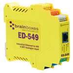 Brainboxes ED-549 Ethernet to 8 Analogue Inputs + RS485 Gateway