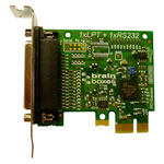 Brainboxes PX-157 Parallel Port Printer Low Profile PCI Express Card