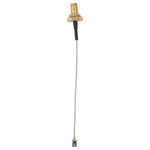 Siretta ASMGLKL010XC113S11 IP67 IPEX MHF1 Locking IP67 SMA Rear 100mm 1.37 Cable