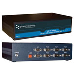 Brainboxes US-601 8 Port RS422/485 USB to Serial Multi Drop Hub