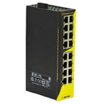 Brainboxes SW-7416 Hardened Industrial 14x 10/100 & 2x 1G Ethernet Switch