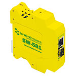 Brainboxes SW-581 Industrial Gigabit SFP Media Converter
