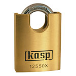 Kasp K12550XD Premium Brass Padlock - 50mm - Close Shackle