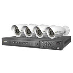 Watchguard NVR4PROPACK Standalone Megapixel Pro NVR Kit 4 Security Cameras