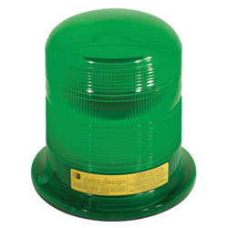 Delta Design 450005 Flashing Beacon (LB Xenon Series) 15W Green 230V