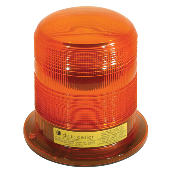 Delta Design 450012 Flashing Beacon (LB Xenon Series) 15W Amber 12/24V