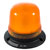emas IT120Y220 120mm LED Flashing Beacon Orange 220V AC