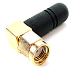 Siretta DELTA25/X/SMAM/RP/RA/35 2.4GHz 28mm Stubby Right Angle Antenna SMA Male