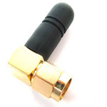 Siretta DELTA25/X/SMAM/S/RA/35 2.4GHz 28mm Stubby Right Angle Antenna SMA Male
