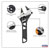 Sealey AK9568 Premier Low Profile Jaw Adjustable Wrench 140mm