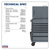 Sealey AP266G Superline Pro® Tool Trolley 6 Drawer - Grey