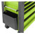 Sealey AP266HV Superline Pro® Tool Trolley 6 Drawer - Green