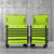 Sealey AP266HV Superline Pro® Tool Trolley 6 Drawer - Green