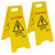 Sealey EV19 EV/Hybrid Floor Warning Signs - Pack of 2