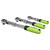 Sealey S01297 Siegen Extendable Flexi-Head Ratchet Wrench Set 3pc