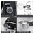 Baridi DH174 1800W Stand Mixer with Accessories 8L - Black