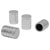 Sealey VCA4 Aluminium Valve Cap 4pc - Silver Anodised