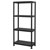 Sealey APPR4 Plastic Racking Unit with 4 Shelves 25kg Capacity Per Level
