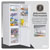 Baridi DH252 70/30 Low Frost Fridge Freezer 157L Capacity - White