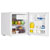 Baridi DH256 Tabletop Fridge with Ice Box, 46L Capacity - White