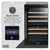 Baridi DH118 57 Bottle Dual Zone Wine Fridge & Cooler 60cm