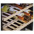Baridi DH118 57 Bottle Dual Zone Wine Fridge & Cooler 60cm