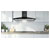 Baridi DH59 Cooker Hood, Chimney Style with Carbon Filters 90cm - Black
