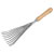 Sealey GTWH001 Premier Leaf Hand Rake with Ash Handle & Stainless Steel Tines