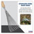 Sealey GTWH001 Premier Leaf Hand Rake with Ash Handle & Stainless Steel Tines