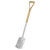 Sealey GTWH017 Premier Border Spade with Ash Y Handle & Stainless Steel Blade