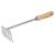 Sealey GTWH020 Premier Garden Hand Rake with Short Ash Handle & S