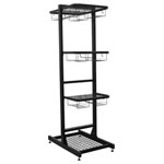 Sealey MS081FS2 Freestanding Motorcycle Helmet & Gear Storage