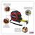 Sealey AK9851 Premier Metric/Imperial Tape Measure Extra-Wide Bl