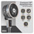 Baridi DH141 Pedestal Fan with Remote Control & 12hr Timer 12 - Grey