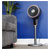 Baridi DH141 Pedestal Fan with Remote Control & 12hr Timer 12 - Grey