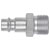 Sealey ACH19 High Flow Screwed Adaptor Male 3/8BSPT - Pack of 5
