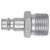 Sealey ACH68 High Flow Screwed Adaptor Male 1/2BSPT - Pack of 5