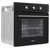 Baridi DH110 Built-In 5-Function Fan Assisted Oven with Timer 600mm 55L Black