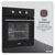 Baridi DH110 Built-In 5-Function Fan Assisted Oven with Timer 600mm 55L Black